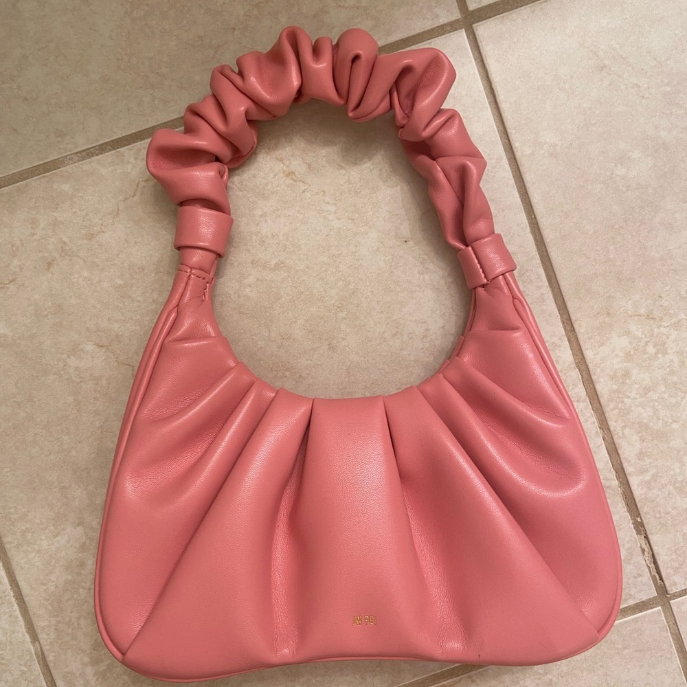 jwpei Gabbi Ruched Hobo Handbag pink